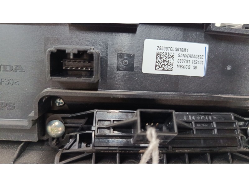 Recambio de mando climatizador para honda civic x hatchback (fc_, fk_) 1.0 vtec referencia OEM IAM 79600TGLG610M1  