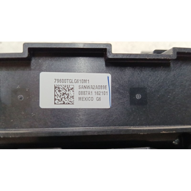 Recambio de mando climatizador para honda civic x hatchback (fc_, fk_) 1.0 vtec referencia OEM IAM 79600TGLG610M1  