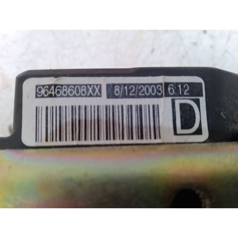 Recambio de cinturon seguridad delantero derecho para peugeot 206 sw (2e/k) 1.4 hdi referencia OEM IAM 96468608XX  