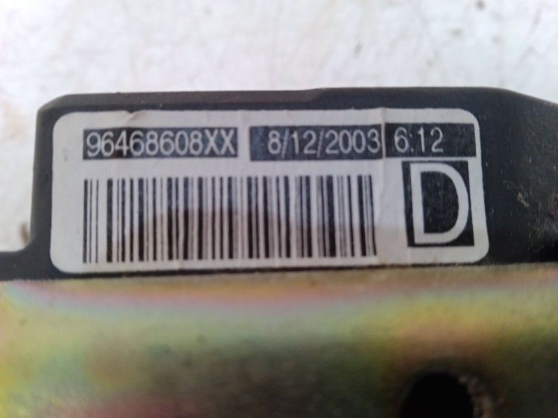 Recambio de cinturon seguridad delantero derecho para peugeot 206 sw (2e/k) 1.4 hdi referencia OEM IAM 96468608XX  