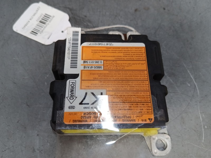 Recambio de centralita airbag para nissan nv200 furgoneta e-nv (me0n) referencia OEM IAM 988204FA1B 0285011566 