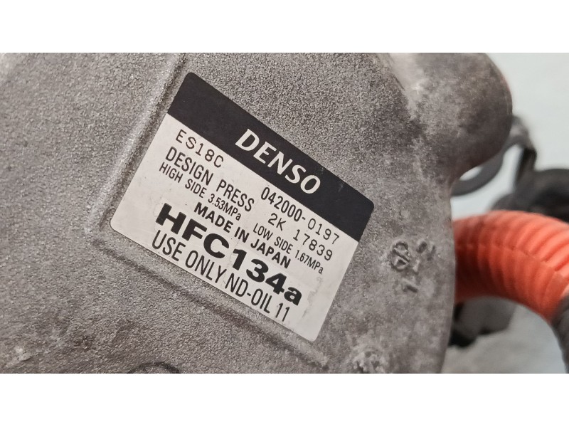 Recambio de compresor a/a para toyota prius liftback (_w2_) 1.5 hybrid (nhw20_) referencia OEM IAM 0420000197  