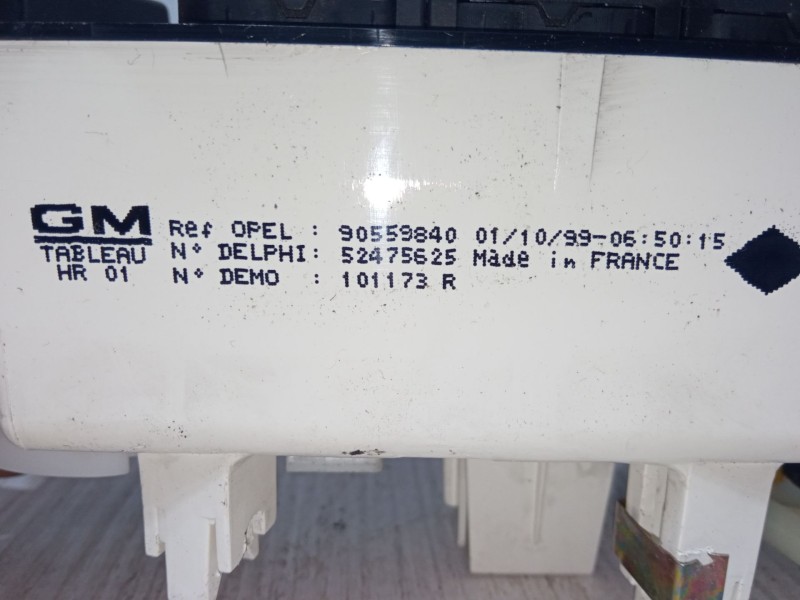 Recambio de mando calefaccion / a/a para opel astra g hatchback (t98) 1.8 16v (f08, f48) referencia OEM IAM 90559840 52475625 10