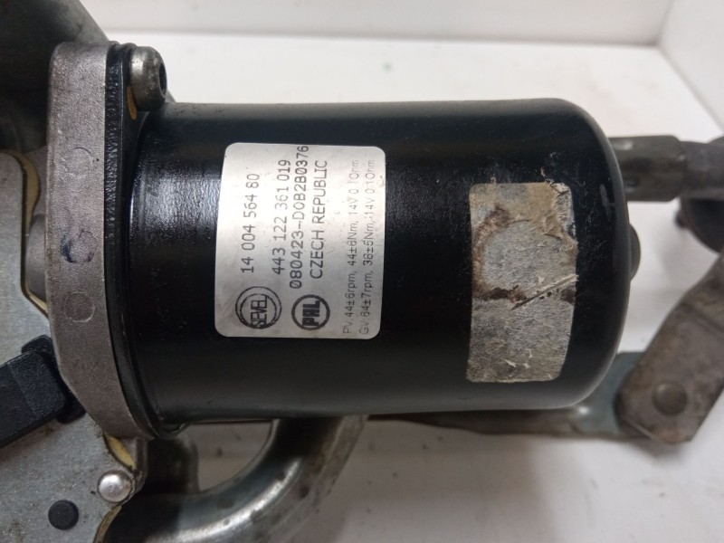 Recambio de motor limpia delantero para fiat scudo furgoneta (270_, 272_) 2.0 d multijet 4x4 referencia OEM IAM 1400456480  