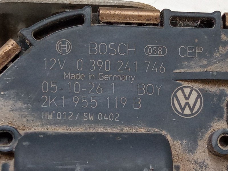 Recambio de motor limpia delantero para volkswagen caddy iii furgón/monospace (2ka, 2kh, 2ca, 2ch) 2.0 sdi referencia OEM IAM 2K