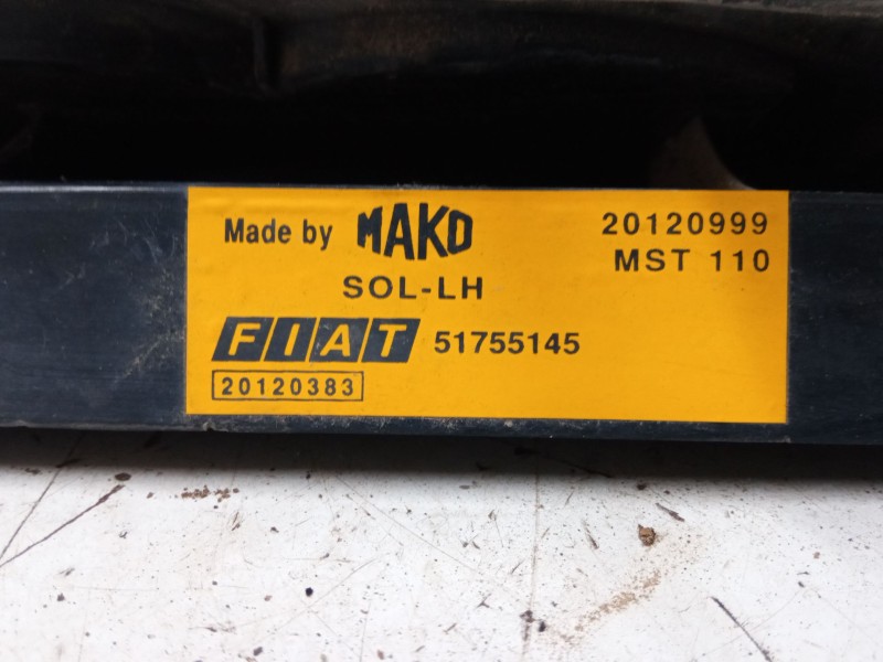 Recambio de piloto trasero izquierdo para fiat doblo monospace (119_, 223_) 1.3 jtd referencia OEM IAM 51755145  