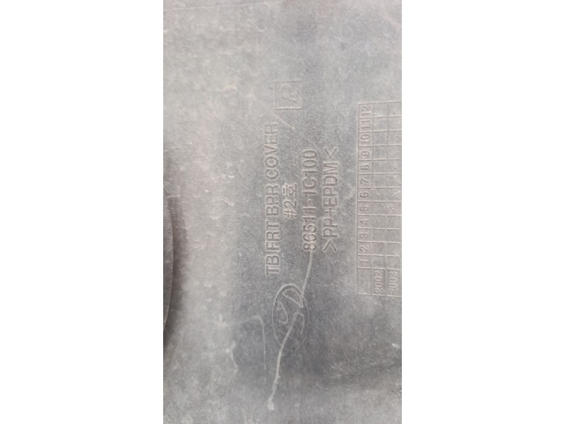 Recambio de paragolpes delantero para hyundai getz (tb) 1.3 i referencia OEM IAM   