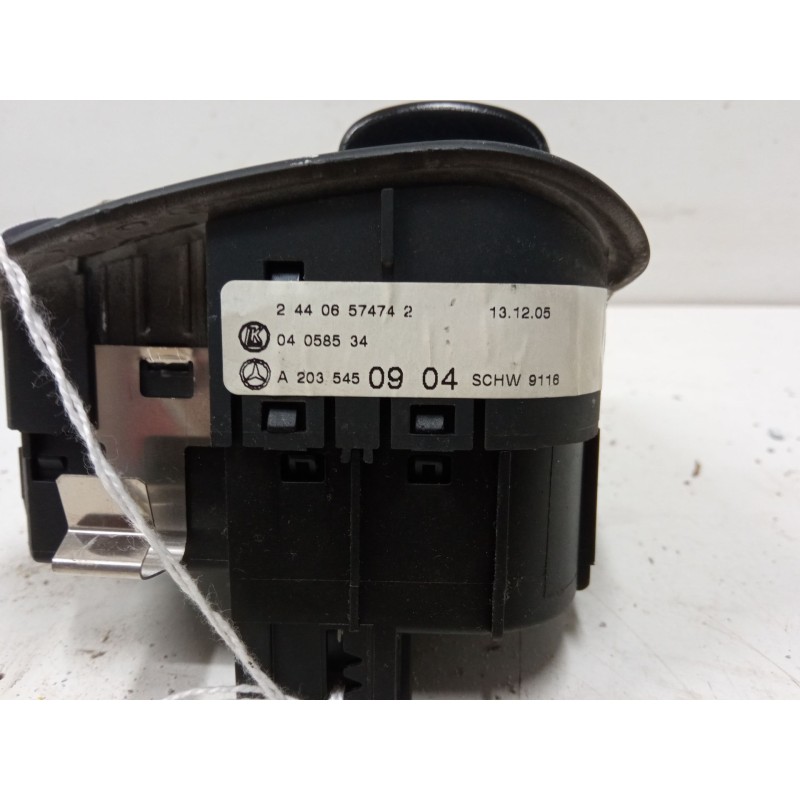 Recambio de conmutador de luces para mercedes-benz clase c (w203) c 220 cdi (203.008) referencia OEM IAM A2035450904  