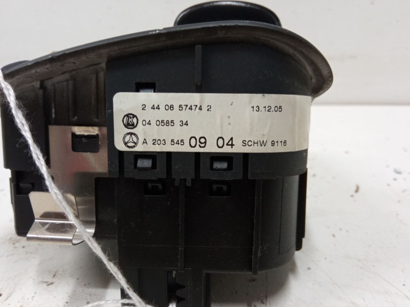 Recambio de conmutador de luces para mercedes-benz clase c (w203) c 220 cdi (203.008) referencia OEM IAM A2035450904  