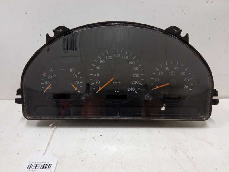 Recambio de cuadro instrumentos para mercedes-benz clase m (w163) ml 320 (163.154) referencia OEM IAM A1635405511  