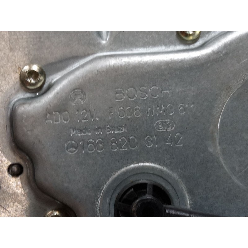 Recambio de motor limpia trasero para mercedes-benz clase m (w163) ml 320 (163.154) referencia OEM IAM 1638203142  