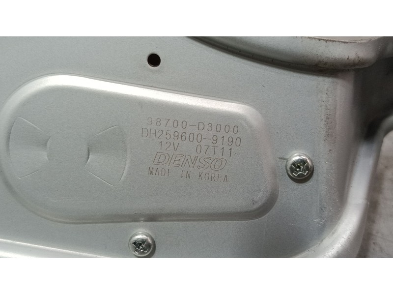Recambio de motor limpia trasero para hyundai tucson (tl, tle) 1.7 crdi referencia OEM IAM 98700D3000  