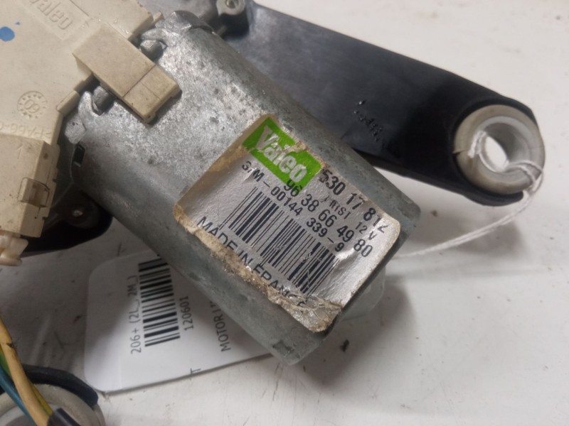 Recambio de motor limpia trasero para peugeot 206+ (2l_, 2m_) 1.4 hdi eco 70 referencia OEM IAM 9638664980  