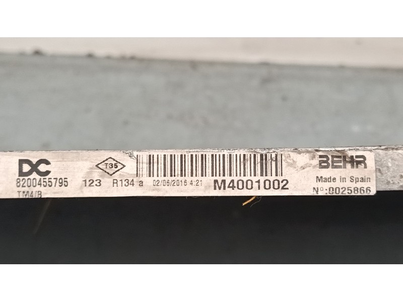 Recambio de radiador a/a /condensador para renault kangoo express (fw0/1_) z.e. (fw0z, fw1z) referencia OEM IAM 8200455795 82004