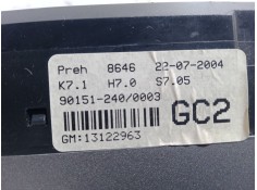 Recambio de mando climatizador para opel astra h (a04) 1.4 (l48) referencia OEM IAM    2