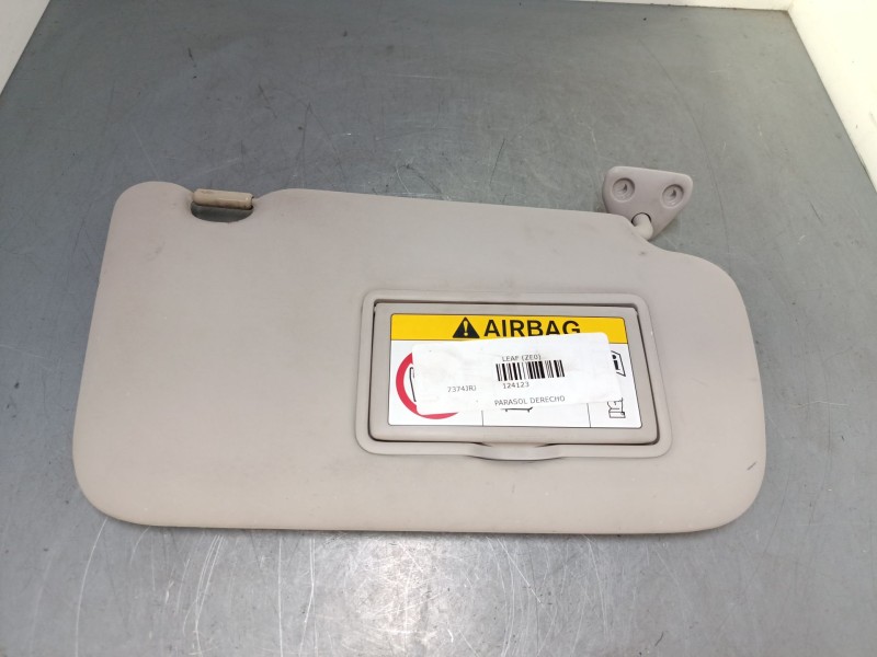 Recambio de parasol derecho para nissan leaf (ze0) electric referencia OEM IAM 964013NL0D  