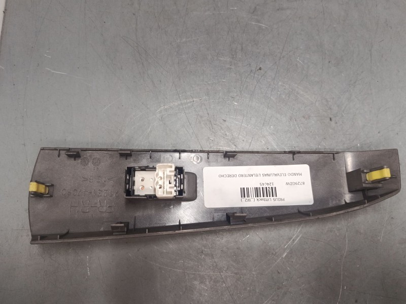 Recambio de mando elevalunas delantero derecho para toyota prius liftback (_w2_) 1.5 hybrid (nhw20_) referencia OEM IAM 74231470