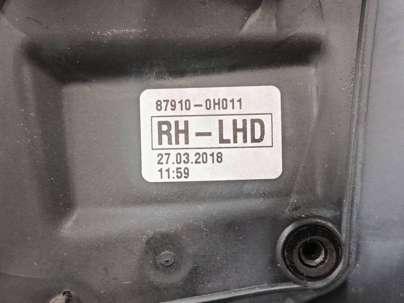 Recambio de retrovisor derecho para toyota aygo (_b1_) 1.0 (kgb10_) referencia OEM IAM 879100H011  