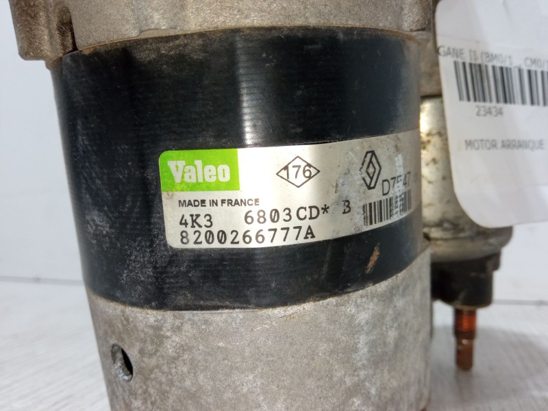 Recambio de motor arranque para renault megane ii (bm0/1_, cm0/1_) 1.6 16v (bm0c, cm0c) referencia OEM IAM 8200266777A  