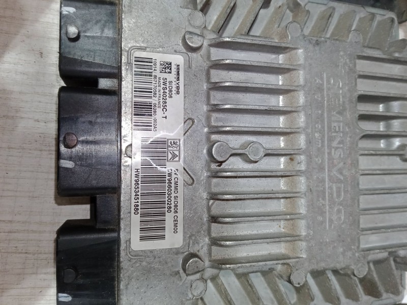 Recambio de centralita motor uce para citroën c3 i (fc_, fn_) 1.4 hdi referencia OEM IAM 5WS40285C-T SW9660300280 