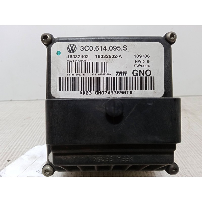 Recambio de abs para volkswagen passat b6 (3c2) 2.0 tdi 16v referencia OEM IAM FQ61230010DFK 3C0.614.095.S K03 GN07433890T
