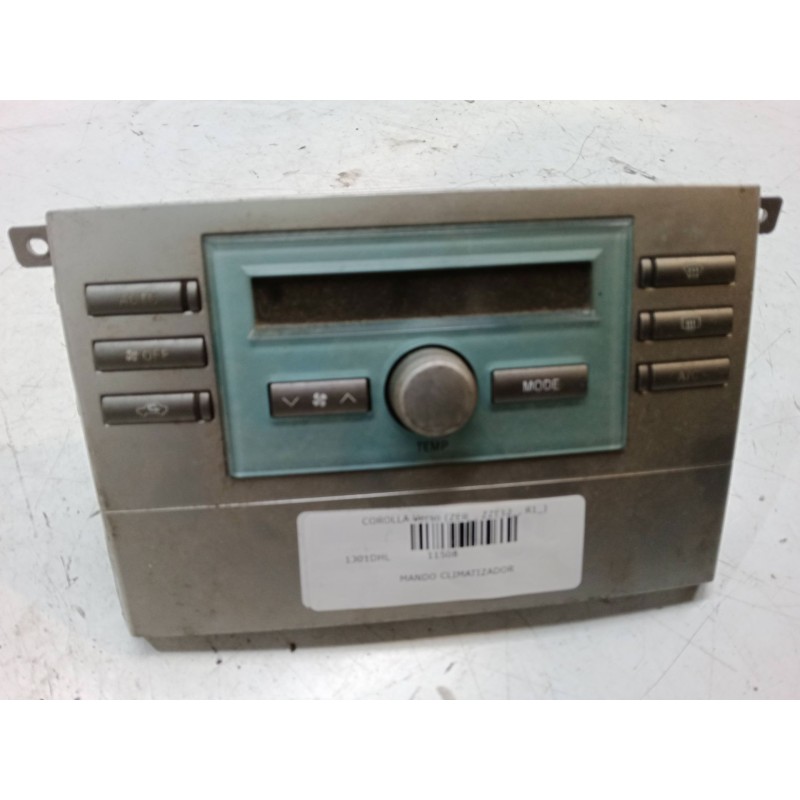 Recambio de mando climatizador para toyota corolla verso (zer_, zze12_, r1_) 1.8 (znr11_) referencia OEM IAM   