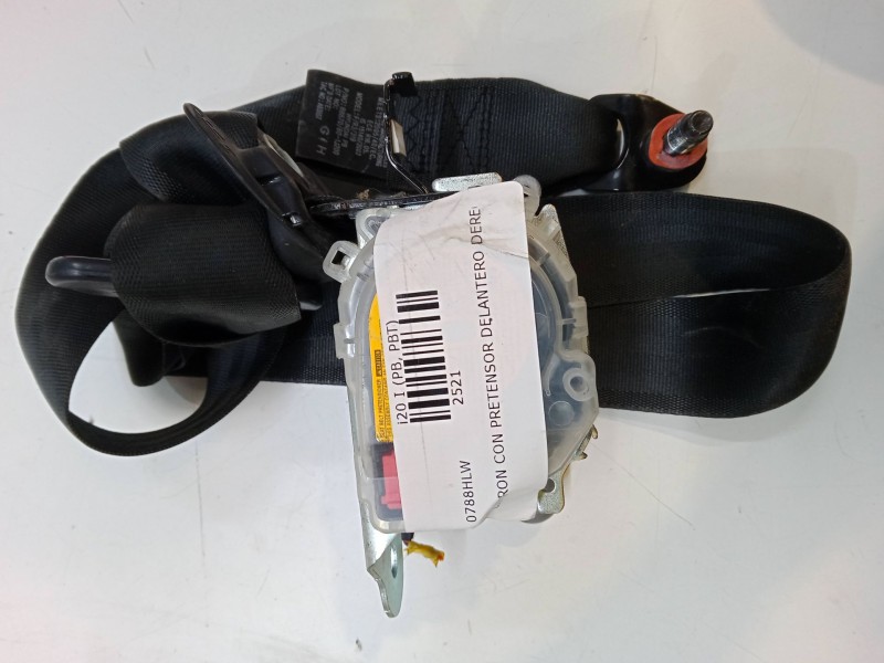 Recambio de cinturon con pretensor delantero derecho para hyundai i20 i (pb, pbt) 1.2 referencia OEM IAM   
