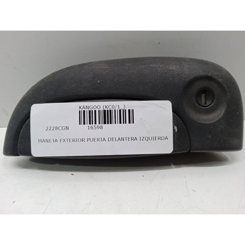 Recambio de maneta exterior puerta delantera izquierda para renault kangoo (kc0/1_) 1.5 dci (kc07) referencia OEM IAM 7700354478