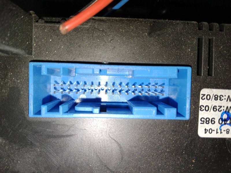 Recambio de mando climatizador para opel zafira a monospace (t98) 1.8 16v (f75) referencia OEM IAM 330188061.24439584  