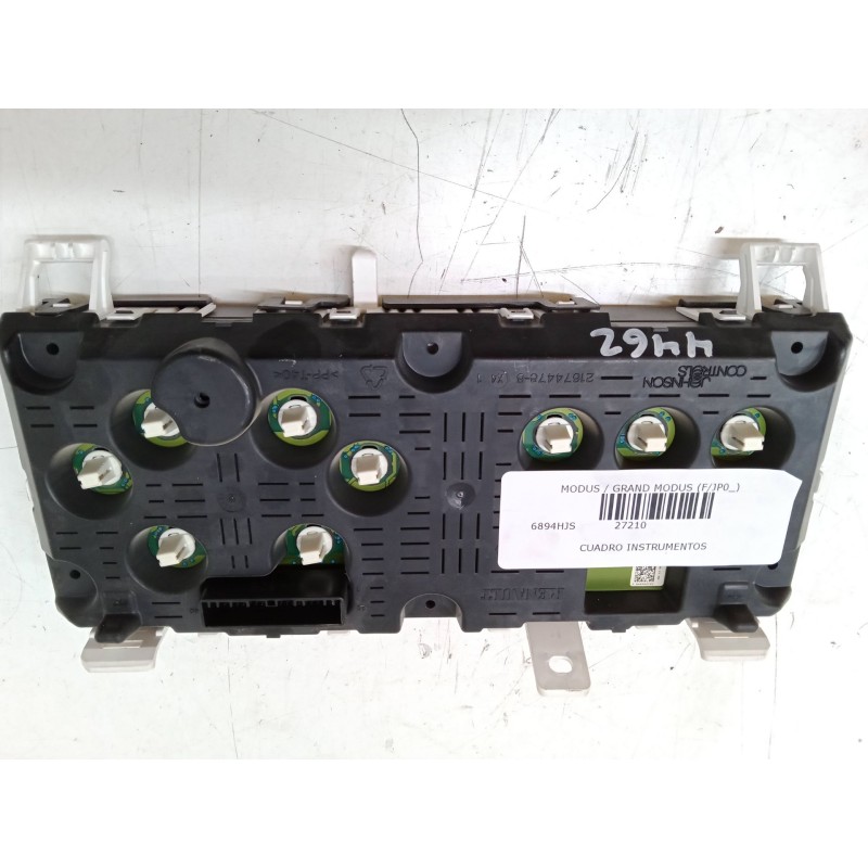 Recambio de cuadro instrumentos para renault modus / grand modus (f/jp0_) 1.5 dci 90 referencia OEM IAM 216744788  