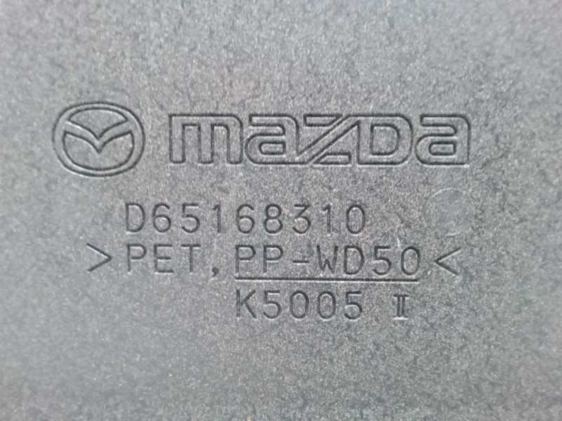 Recambio de bandeja trasera para mazda 2 (de_, dh_) 1.3 (de3fs) referencia OEM IAM   