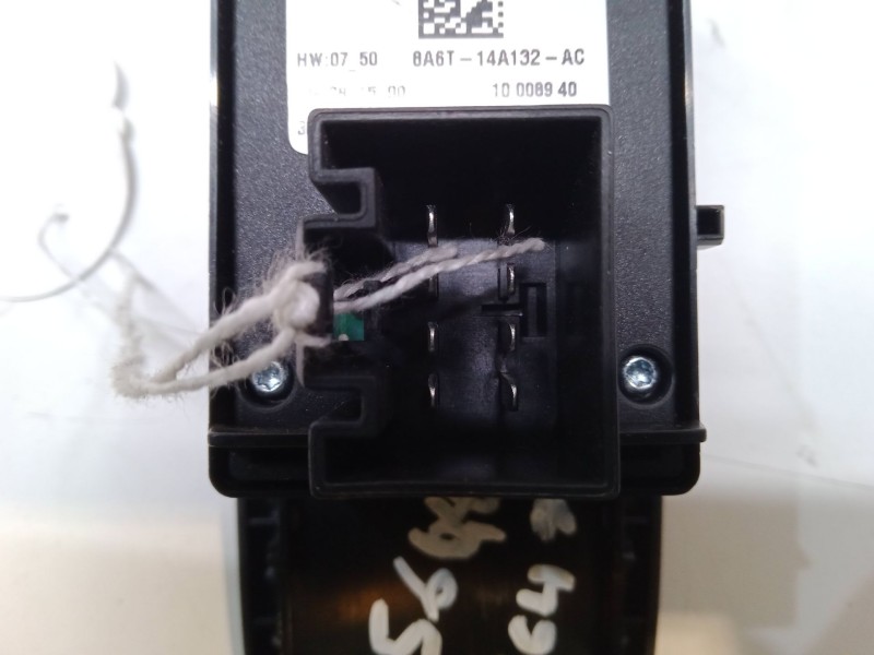 Recambio de mando elevalunas delantero izquierdo para ford fiesta vi (cb1, ccn) 1.4 tdci referencia OEM IAM   