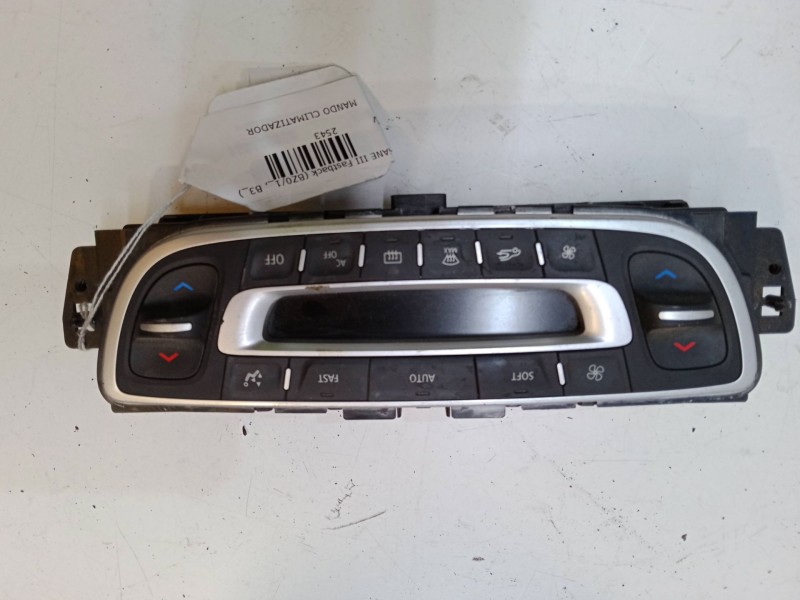 Recambio de mando climatizador para renault megane iii hatchback (bz0/1_, b3_) 1.5 dci referencia OEM IAM 275100007R  T1001936V