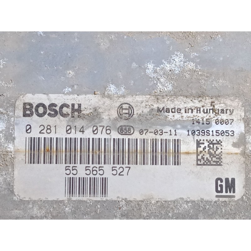 Recambio de centralita motor uce para saab 9-3 descapotable (ys3f) 1.9 tid referencia OEM IAM 55565527  0281014076