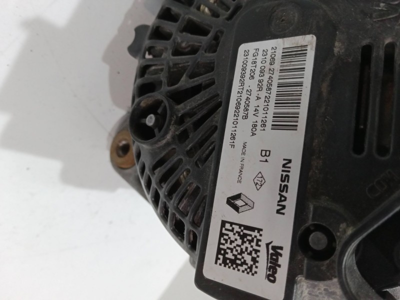 Recambio de alternador para renault express furgoneta/monovolumen 1.5 blue dci 75 (f6aa) referencia OEM IAM 21069.27405872210112
