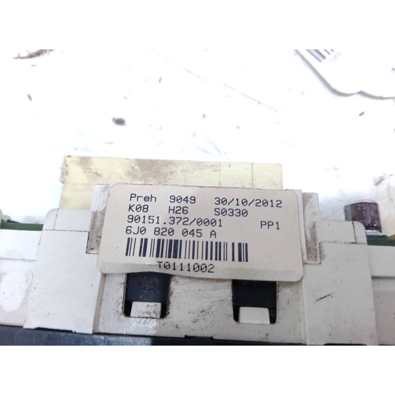 Recambio de mando climatizador para seat ibiza iv sc (6j1, 6p5) 1.6 tdi referencia OEM IAM   