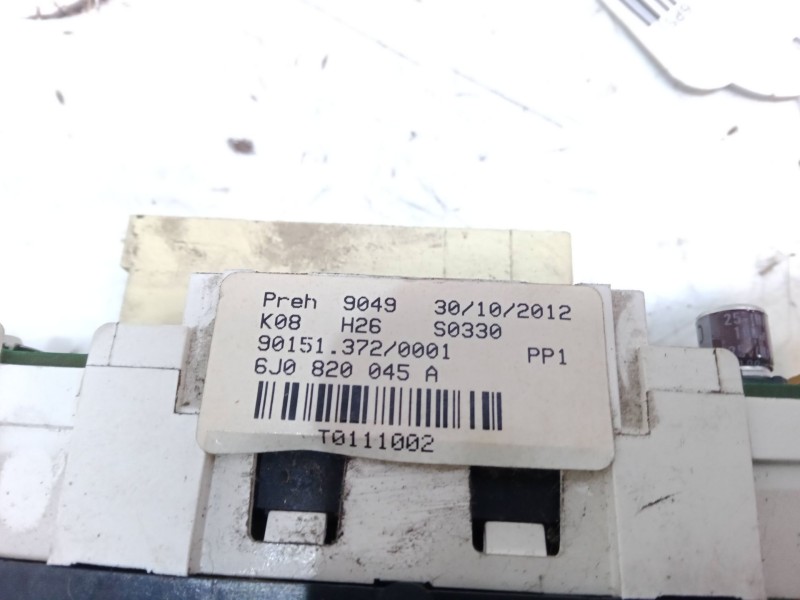 Recambio de mando climatizador para seat ibiza iv sc (6j1, 6p5) 1.6 tdi referencia OEM IAM   