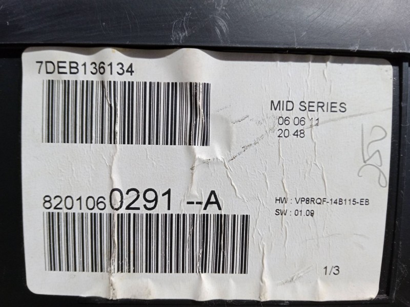 Recambio de cuadro instrumentos para renault clio iii (br0/1, cr0/1) 1.2 16v (br02, br0j, br11, cr02, cr0j, cr11) referencia OEM