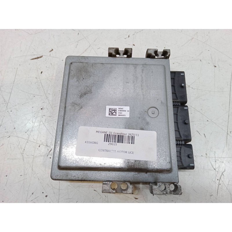 Recambio de centralita motor uce para renault megane iii grandtour (kz0/1) 1.5 dci (kz1m, kz1w, kz0r) referencia OEM IAM   