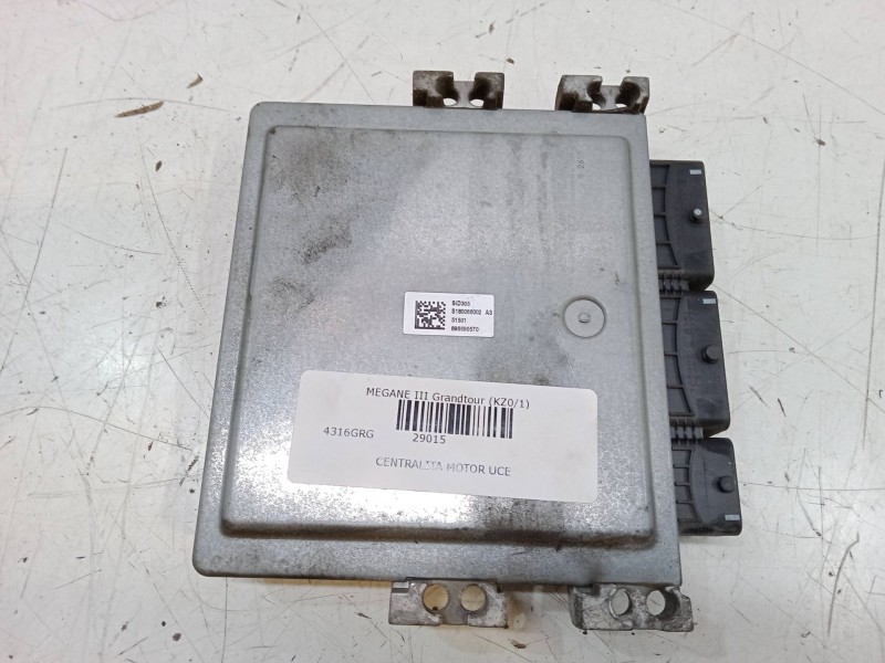 Recambio de centralita motor uce para renault megane iii grandtour (kz0/1) 1.5 dci (kz1m, kz1w, kz0r) referencia OEM IAM   