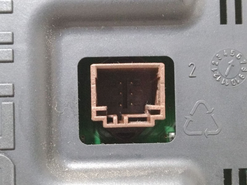 Recambio de mando climatizador para peugeot 307 (3a/c) 1.6 hdi referencia OEM IAM   