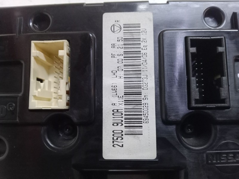 Recambio de mando climatizador para nissan note (e11, ne11) 1.5 dci referencia OEM IAM   