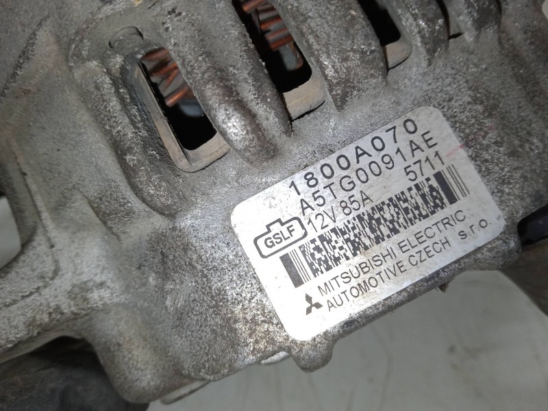 Recambio de alternador para mitsubishi colt vi (z3_a, z2_a) 1.1 (z31a, z32a) referencia OEM IAM 1800A070  A5TG0091AE