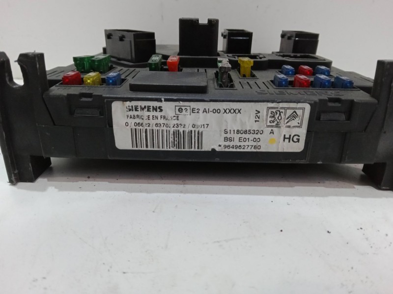 Recambio de bsi para peugeot 206 sw (2e/k) 1.4 hdi referencia OEM IAM S118085320 9649627780 