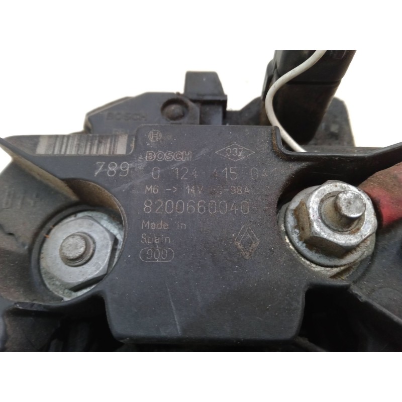 Recambio de alternador para dacia logan (ls_) 1.6 (lsob, lsod, lsof, lsoh) referencia OEM IAM 8200660040  0124415041