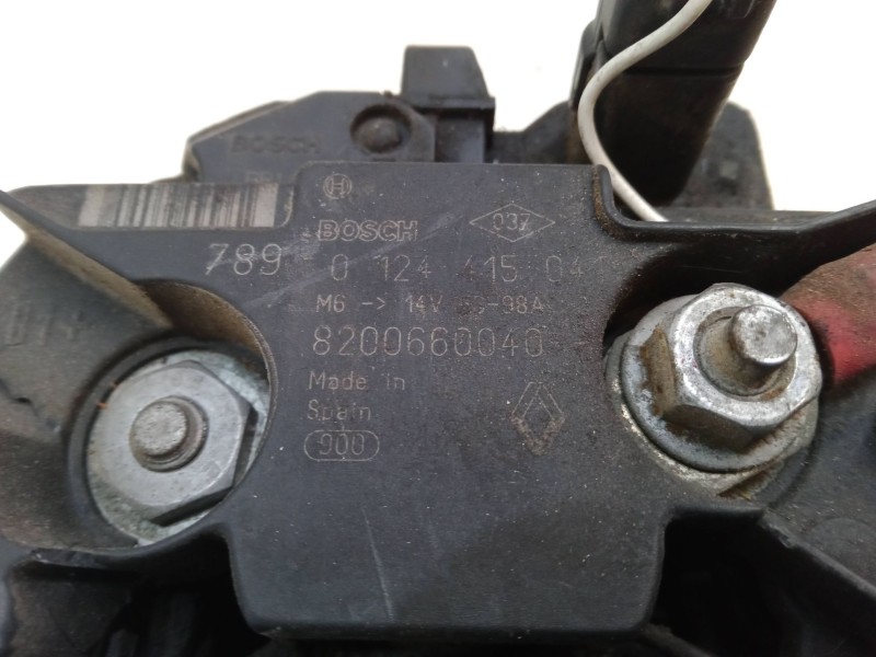 Recambio de alternador para dacia logan (ls_) 1.6 (lsob, lsod, lsof, lsoh) referencia OEM IAM 8200660040  0124415041