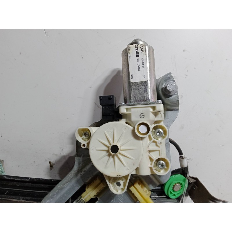 Recambio de elevalunas delantero derecho para saab 9-3 descapotable (ys3f) 1.9 tid referencia OEM IAM 12833871  990106202