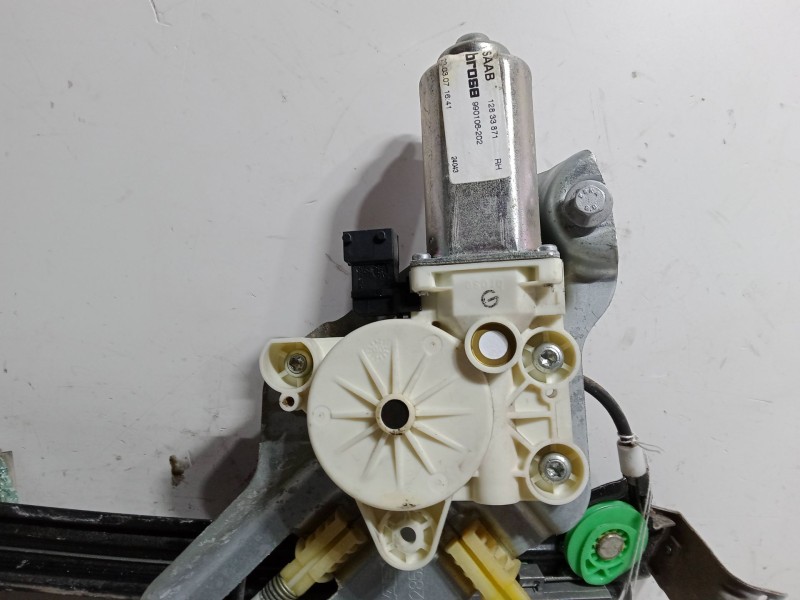 Recambio de elevalunas delantero derecho para saab 9-3 descapotable (ys3f) 1.9 tid referencia OEM IAM 12833871  990106202