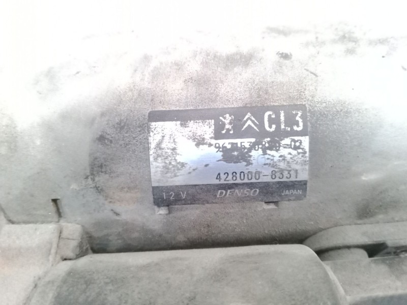 Recambio de motor arranque para citroën c3 ii (sc_) 1.2 vti 82 referencia OEM IAM 9671530880  4280008331 Recambio de motor arranque para citroën c3 ii (sc_) 1.2 vti 82 referencia OEM IAM 9671530880  4280008331