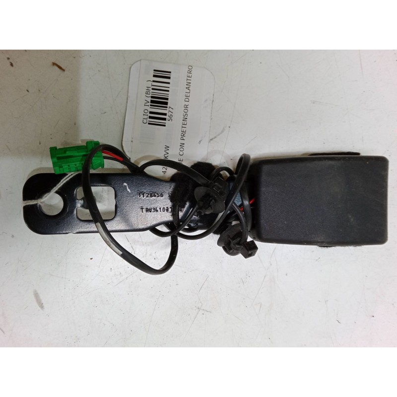 Recambio de anclaje con pretensor delantero izquierdo para renault clio iv (bh_) 0.9 tce 90 referencia OEM IAM   